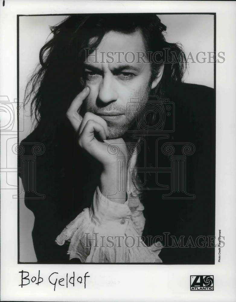 1991 Press Photo Bob Geldof Pop Rock Singer Songwriter - cvp12669 - Historic Images