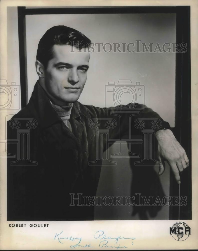 1963 Press Photo Robert Goulet stars in South Pacific musical - cvp13419 - Historic Images