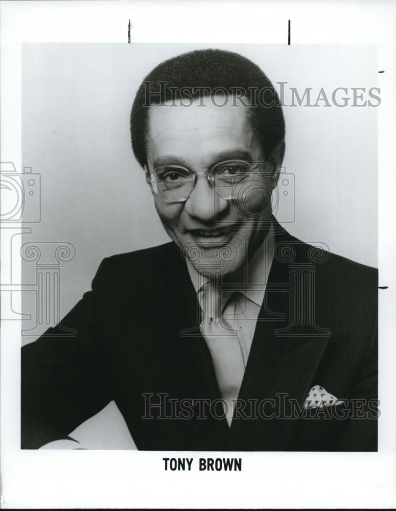 1990 Press Photo Tony Brown Jazz Drummer Composer Bandleader - cvp01197 - Historic Images