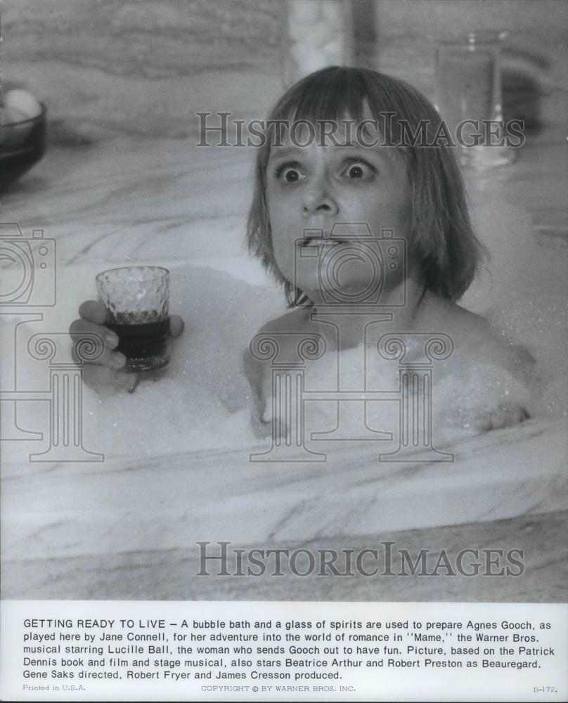 1974 Press Photo Agnes Gooch in Mame - cvp13957 - Historic Images