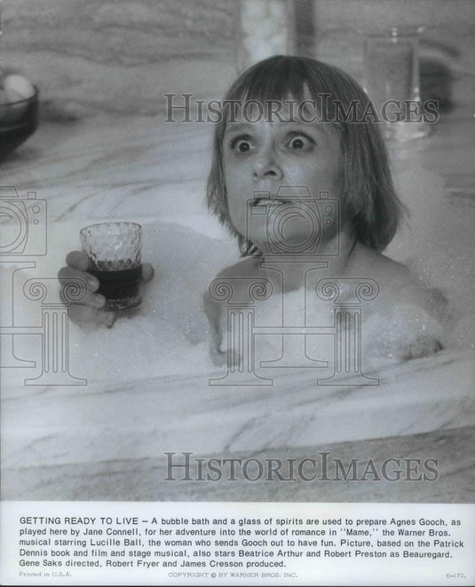 1974 Press Photo Agnes Gooch in Mame - cvp13957 - Historic Images