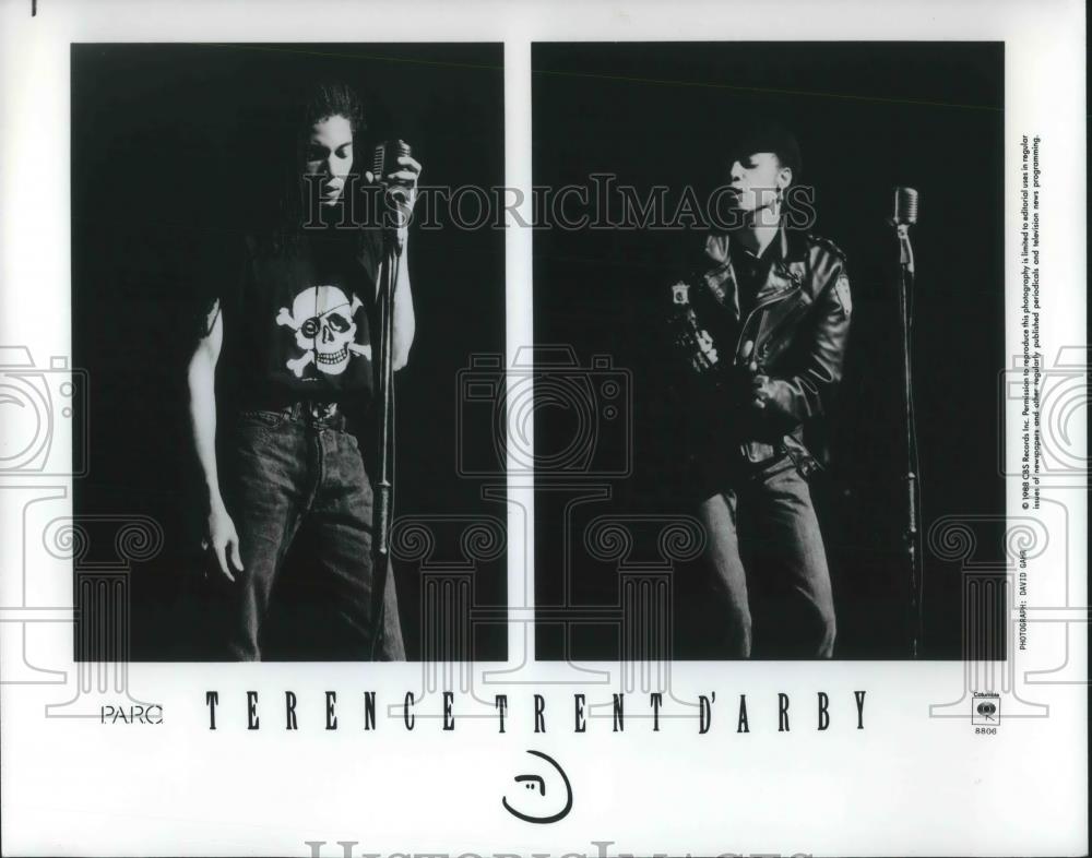 1989 Press Photo Terence Trent D&#39;Arby - cvp02850 - Historic Images