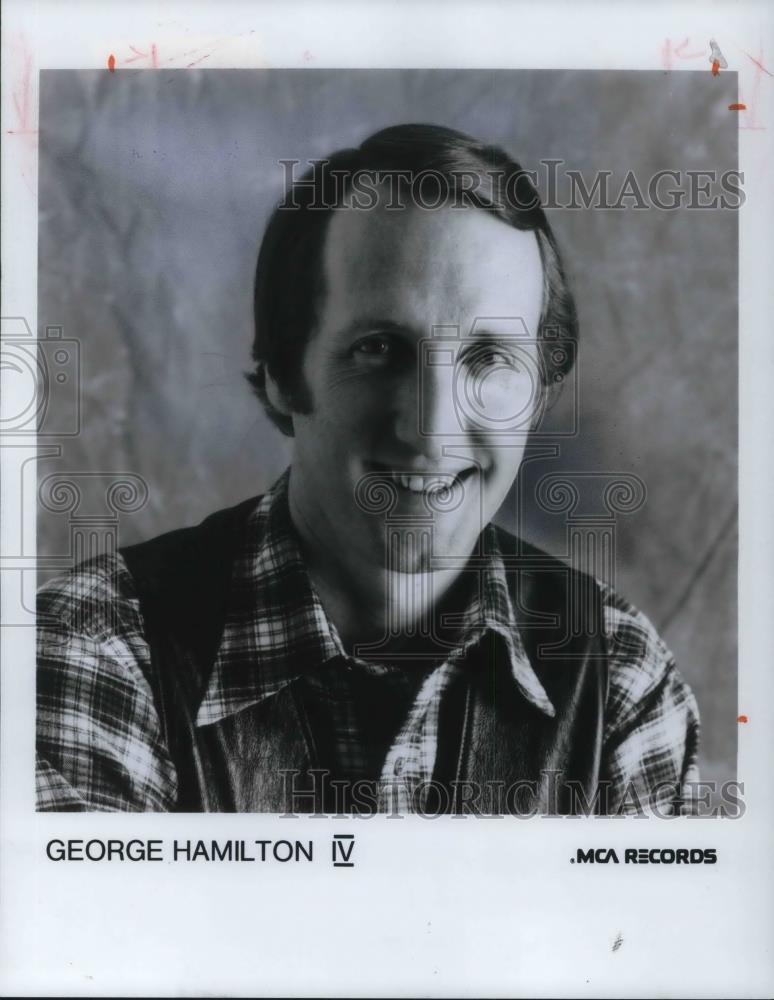 1980 Press Photo George Hamilton IV Country Music Singer Musician - cvp16038 - Historic Images