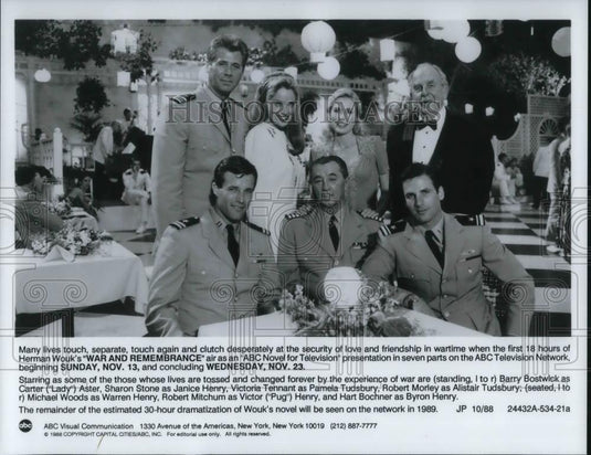 1988 Press Photo Natalie Jastrow in War and Remembrance - cvp19267 - Historic Images