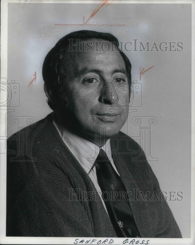 1970 Press Photo Sanford Gross Softball Commissioner - cvp17100 - Historic Images
