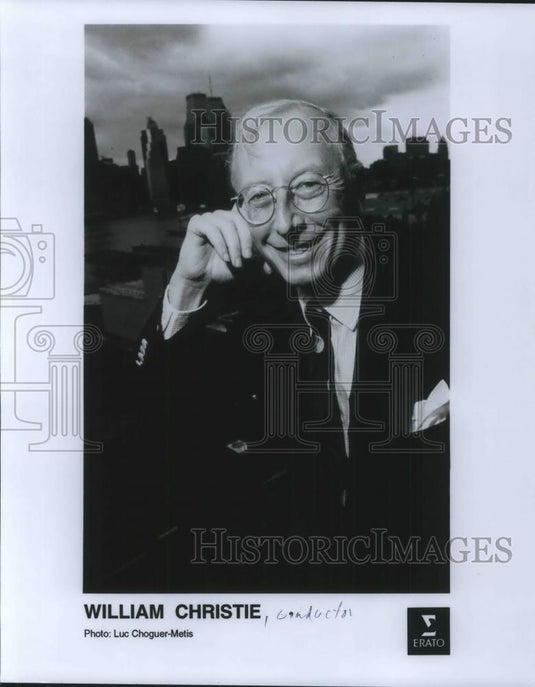 1995 Press Photo William Christie Conductor - cvp06996 - Historic Images
