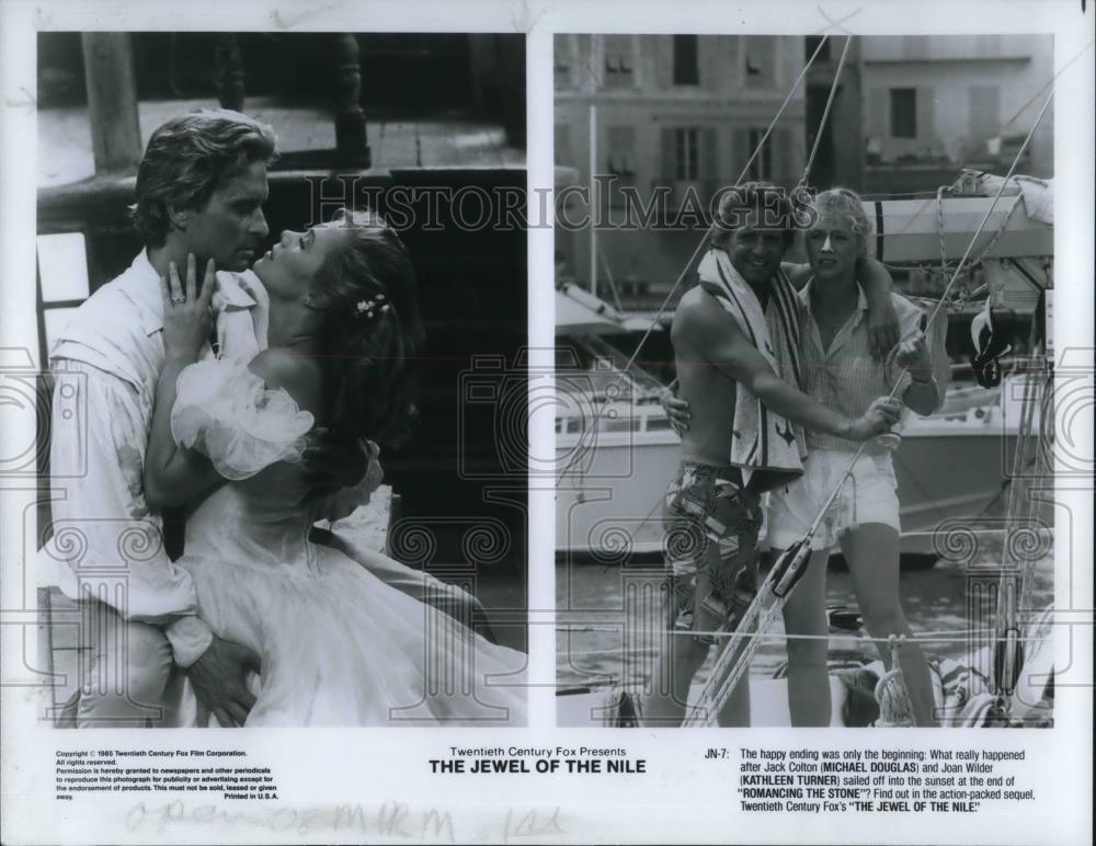 1985 Press Photo Movie Jewel of the Nile - cvp18632 - Historic Images