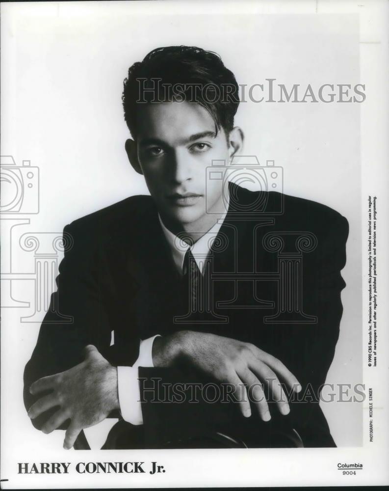 1990 Press Photo Harry Connick Jr. - cvp02383 - Historic Images