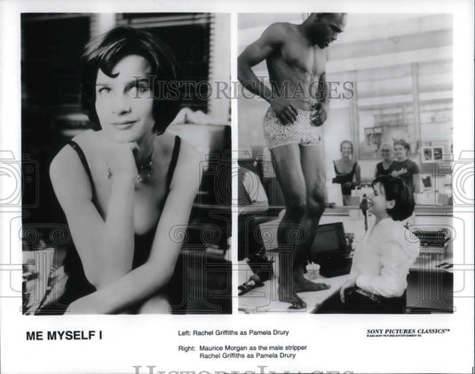 1999 Press Photo Rachel Griffiths & Maurice Morgan in Me Myself I - cvp15199 - Historic Images