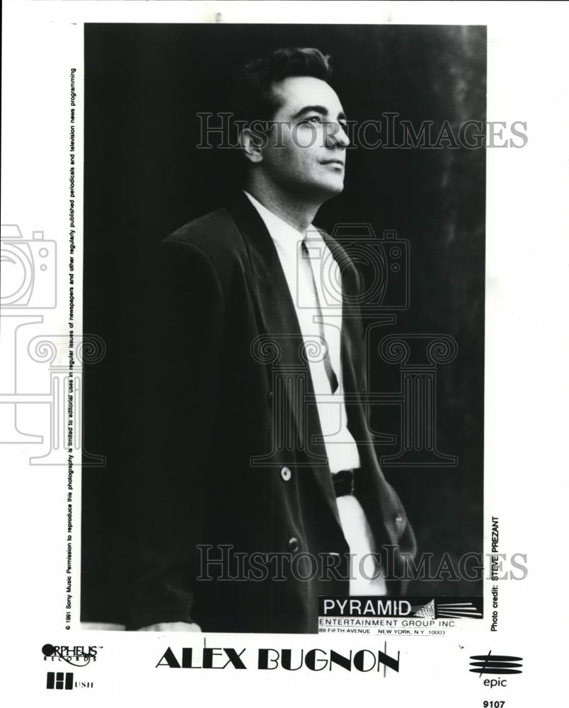 1992 Press Photo Alex Bugnon Jazz Pianist Composer - cvp00046 - Historic Images