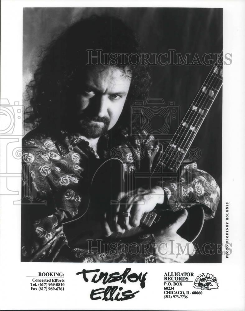 1995 Press Photo Tinsley Ellis Blues Rock Singer Guitarist Musician - cvp04619 - Historic Images