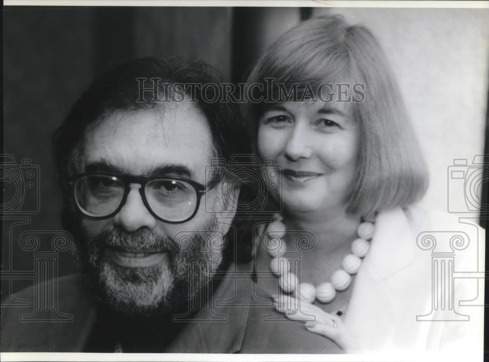 1991 Press Photo Francis Coppola &amp; Wife Eleanor - cvp04915 - Historic Images