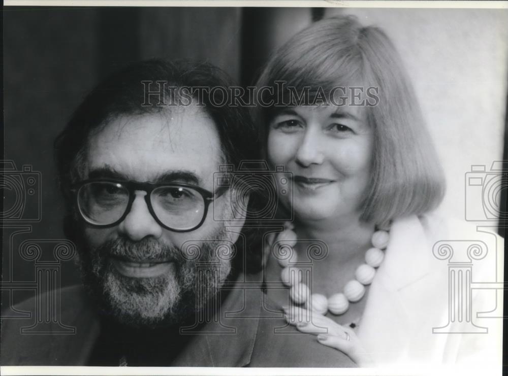 1991 Press Photo Francis Coppola & Wife Eleanor - cvp04915 - Historic Images
