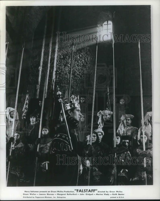 1967 Press Photo Keith Baxter in Falstaff - cvp05226 - Historic Images