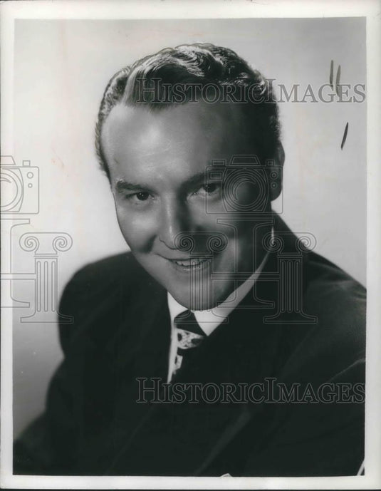 1948 Press Photo Ralph Edwards in Truth or Consequences - cvp06433 - Historic Images