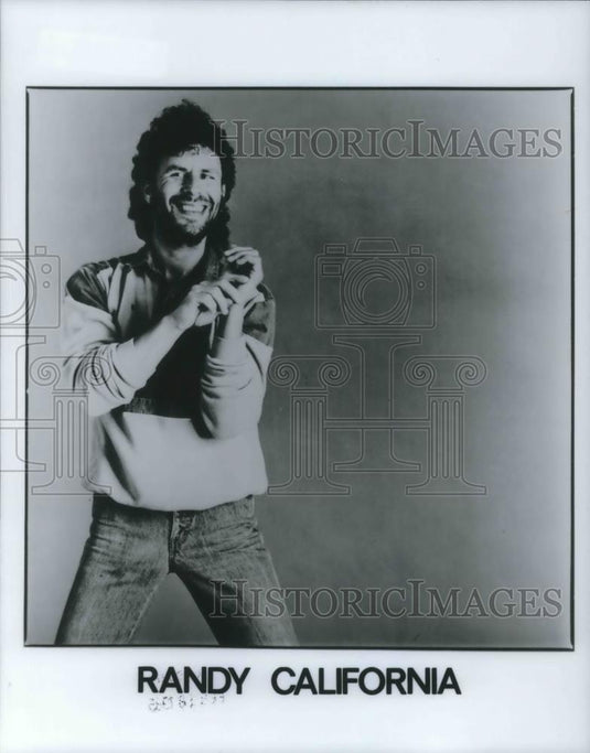 1985 Press Photo Randy California - cvp07971 - Historic Images