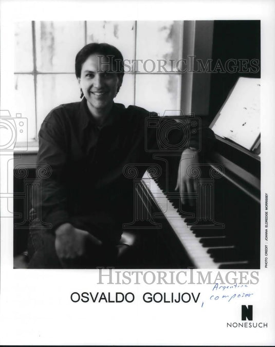 1997 Press Photo Osvaldo Golijov argentine composer - cvp18299 - Historic Images