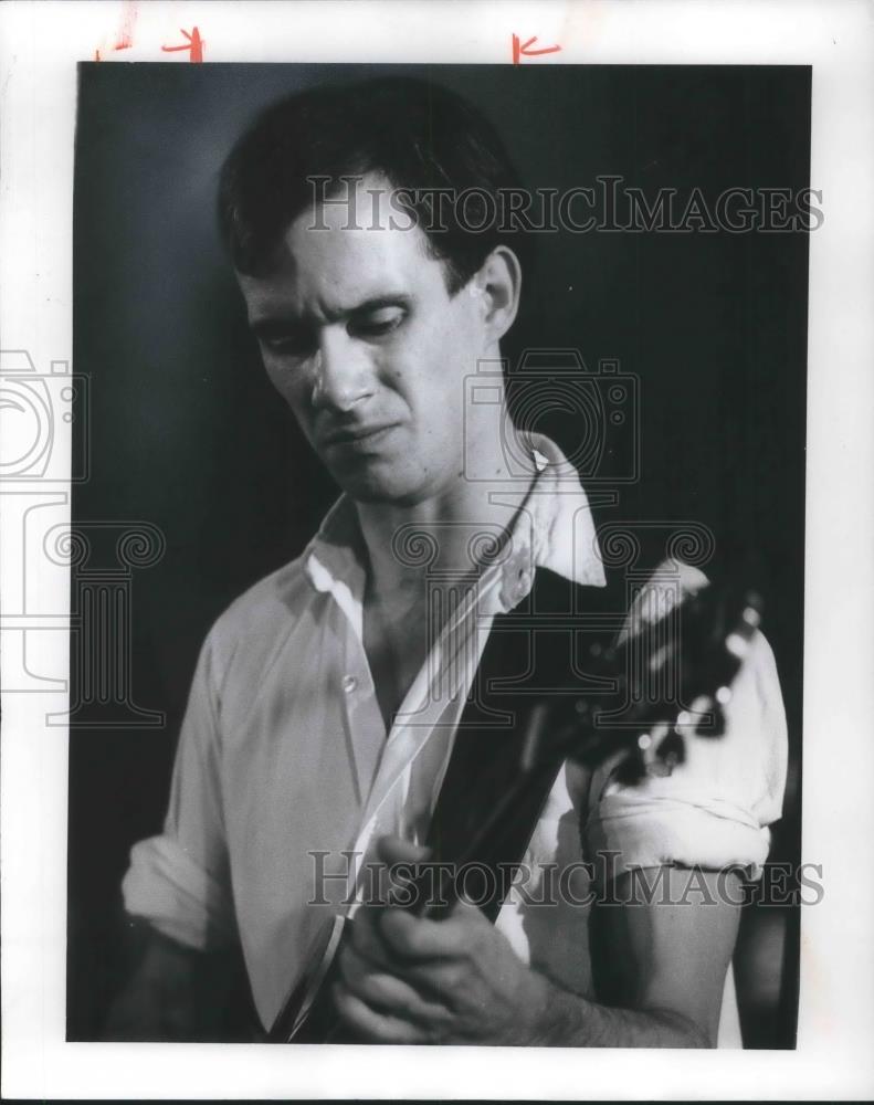1981 Press Photo Mark Addison The Generator Guitarist Musician - cvp02636 - Historic Images