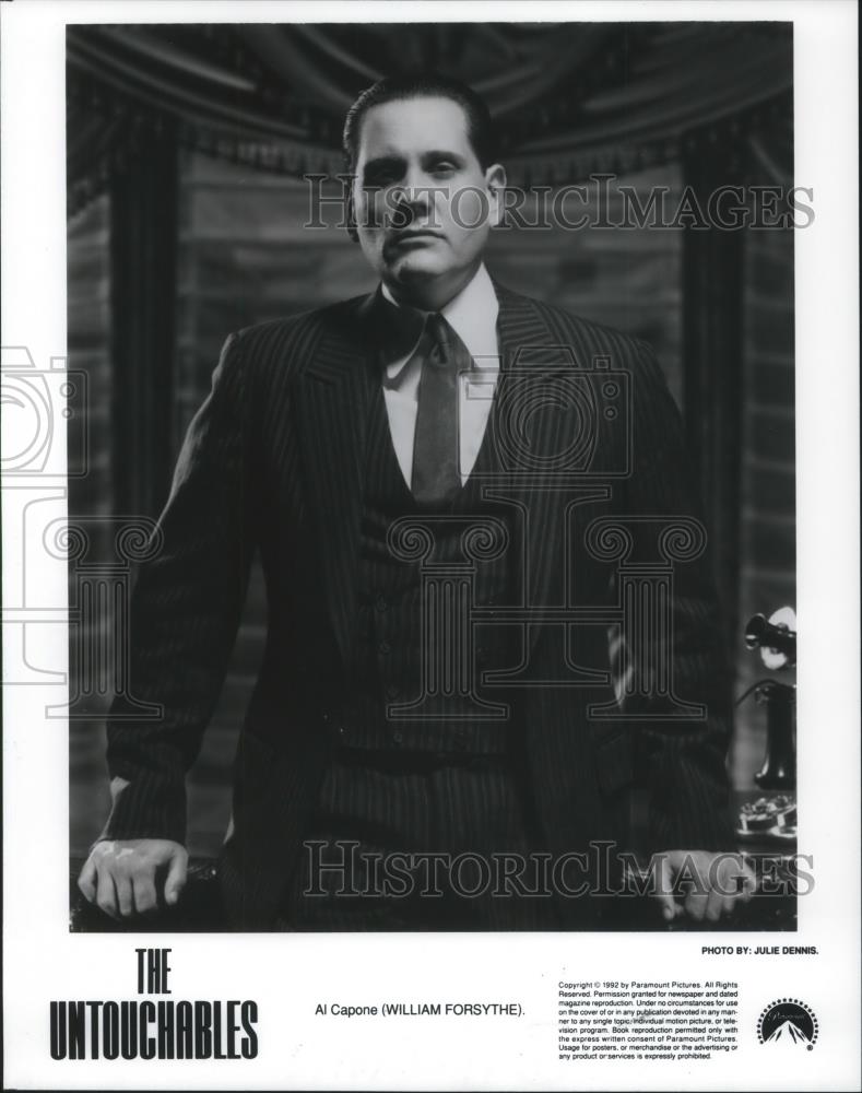 1987 Press Photo William Forsythe in The Untouchables - cvp10544 - Historic Images