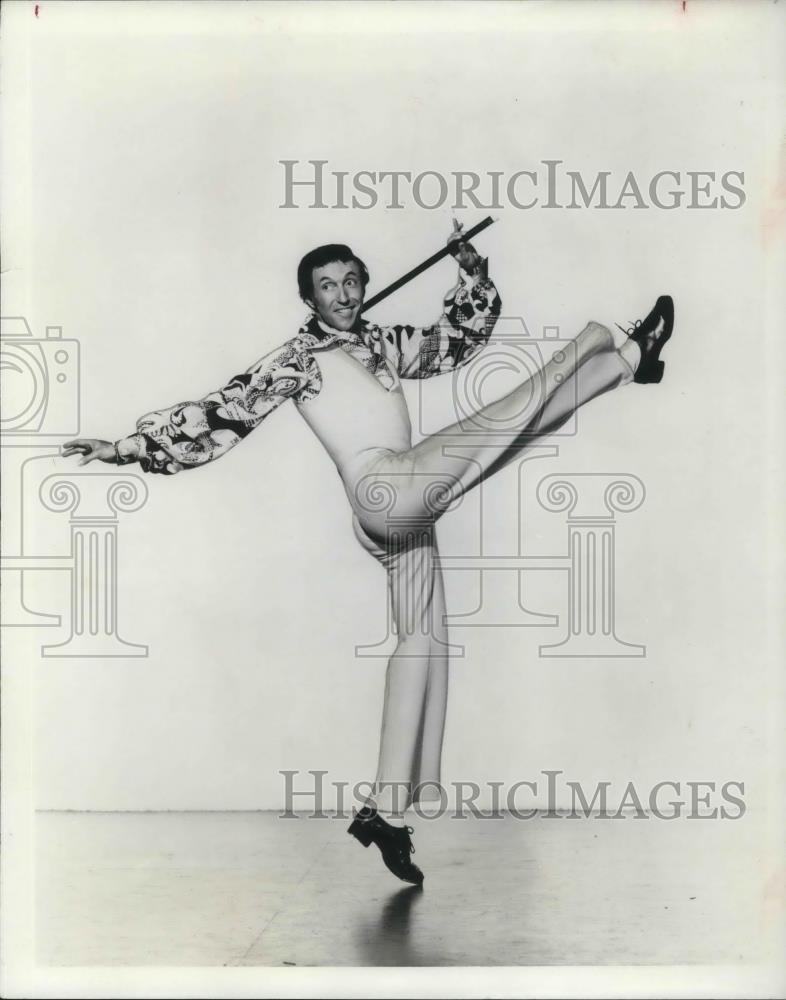 1979 Press Photo Jerry Ames American Tap Dancer W.D. Packard Band Ohio - Historic Images