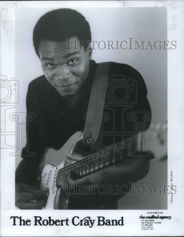 1986 Press Photo Robert Cray Blues Guitarist Musician Singer - cvp01482 - Historic Images