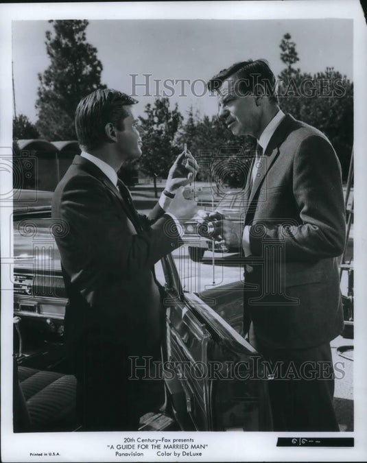 1967 Press Photo Walter Matthau in A Guide for the Married Man - cvp12773 - Historic Images