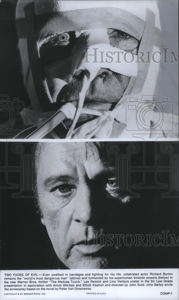 1978 Press Photo Richard Burton in Predusa Touch - cvp07047 - Historic Images