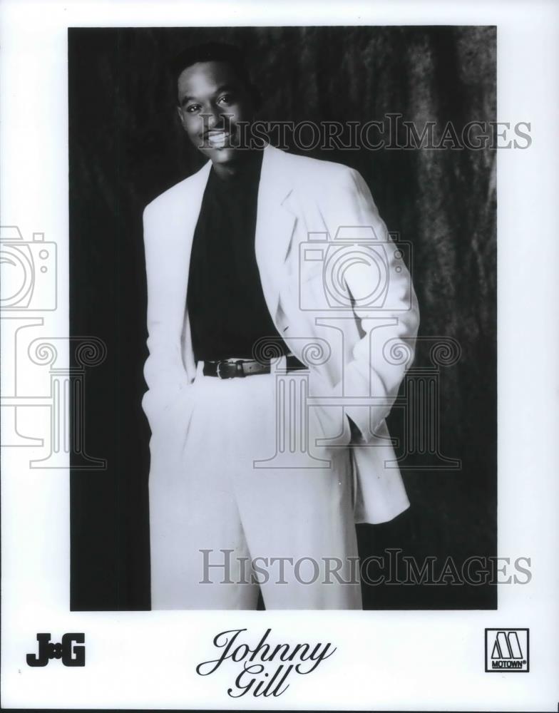 1991 Press Photo Johnny Gill - cvp13775 - Historic Images