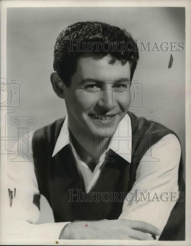 1966 Press Photo Eddie Fisher Vocalist - cvp12833 - Historic Images