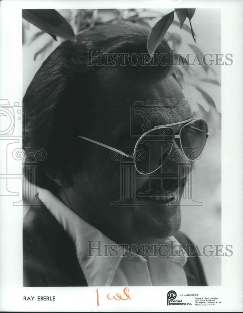 1973 Press Photo Ray Eberle Entertainer - cvp04861 - Historic Images