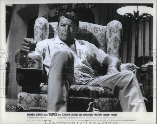 1968 Press Photo Richard Egan in Chubasco - cvp06587 - Historic Images