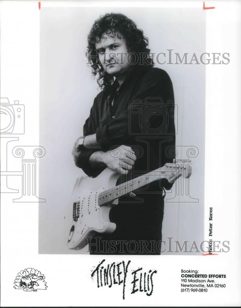 1996 Press Photo Tinsley Ellis Blues Rock Singer Guitarist Musician - cvp04620 - Historic Images