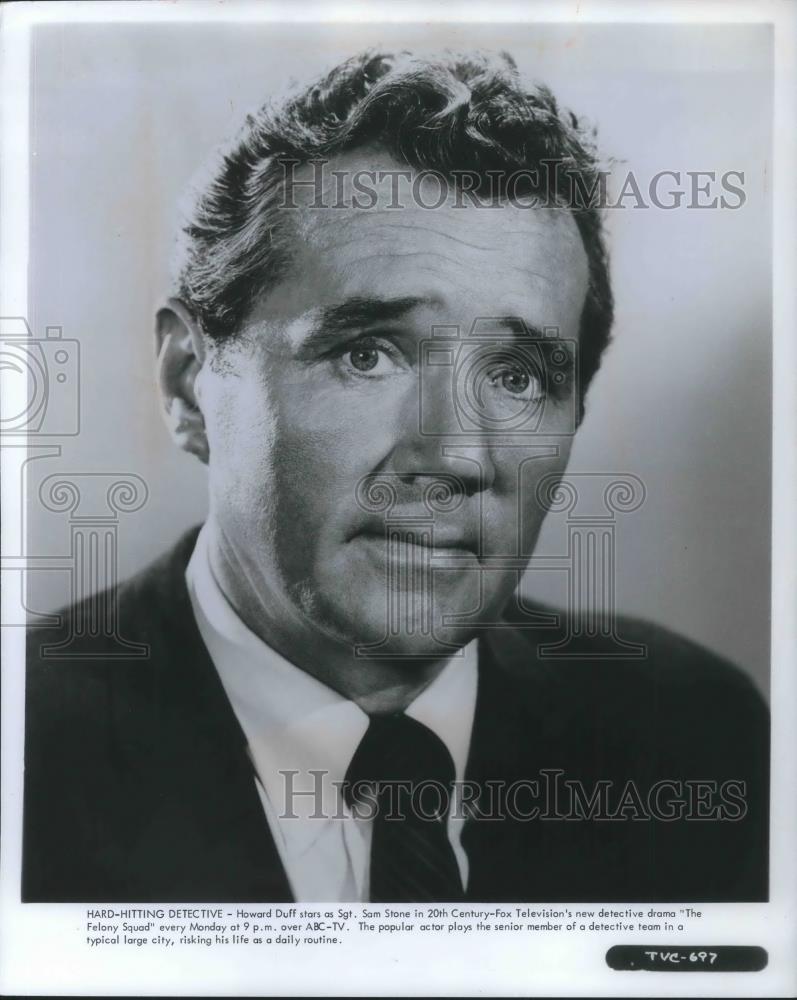 1970 Press Photo Howard Duff in The Felony Squad - cvp03980 - Historic Images