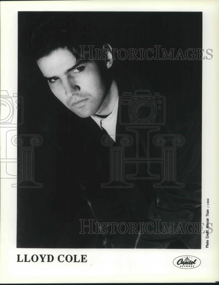 1988 Press Photo Lloyd Cole Musician - cvp07175 - Historic Images