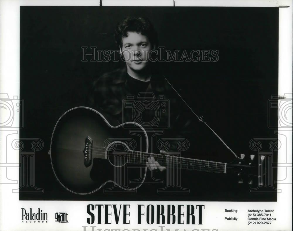 1997 Press Photo Steve Forbert - cvp15231 - Historic Images