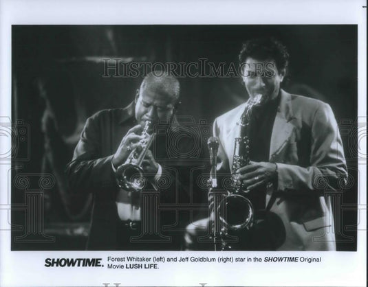 1994 Press Photo Forest Whitaker & Jeff Goldblum in Lush Life - cvp09444 - Historic Images