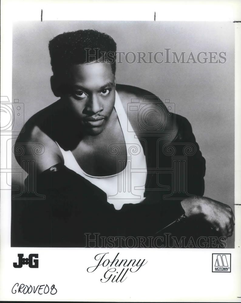 1990 Press Photo Johnny Gill - cvp13772 - Historic Images