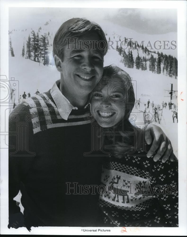 1975 Press Photo Beau Bridges in The Other Side of the Mountain - cvp00576 - Historic Images