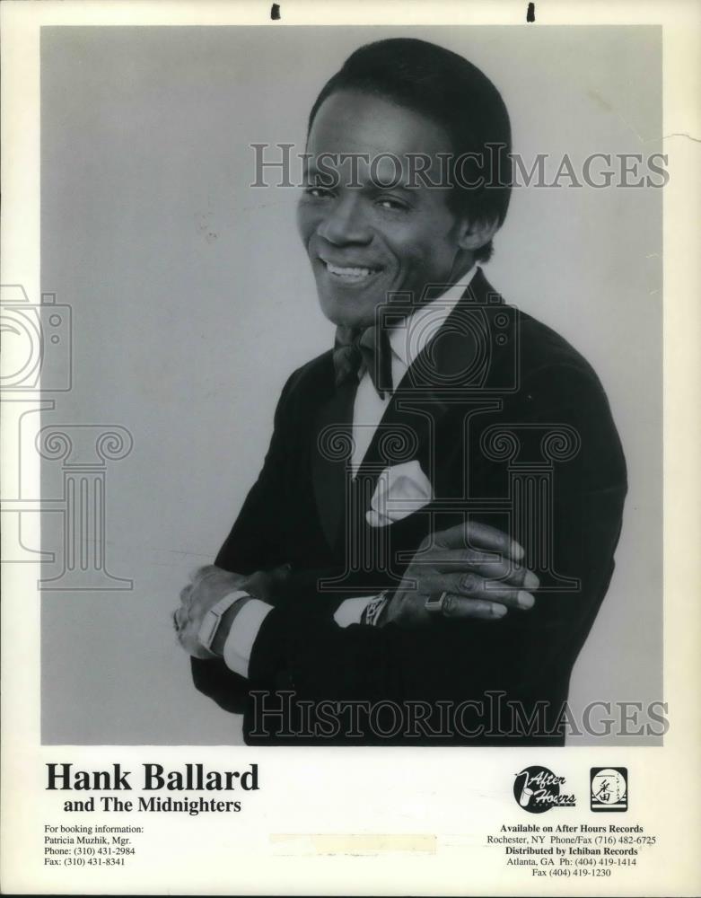 1998 Press Photo Hank Ballard and The Midnighters - cvp15727 - Historic Images