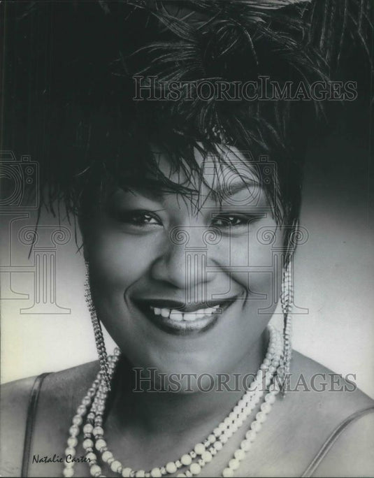 1998 Press Photo Natalie Cater Actress & Jazz Stylists - cvp07916 - Historic Images