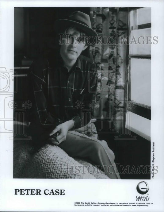 1986 Press Photo Peter Case - cvp08352 - Historic Images