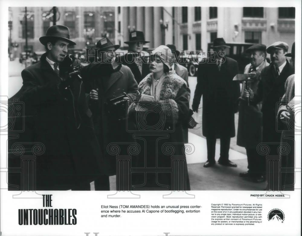 1992 Press Photo Tom Amandes in The Untouchables - cvp10390 - Historic Images