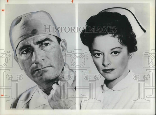 1981 Press Photo John Beradine & Emilee McLaughlin - cvp02237 - Historic Images