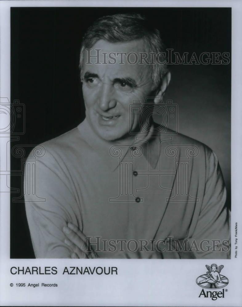 1996 Press Photo Charles Aznavour - cvp15507 - Historic Images