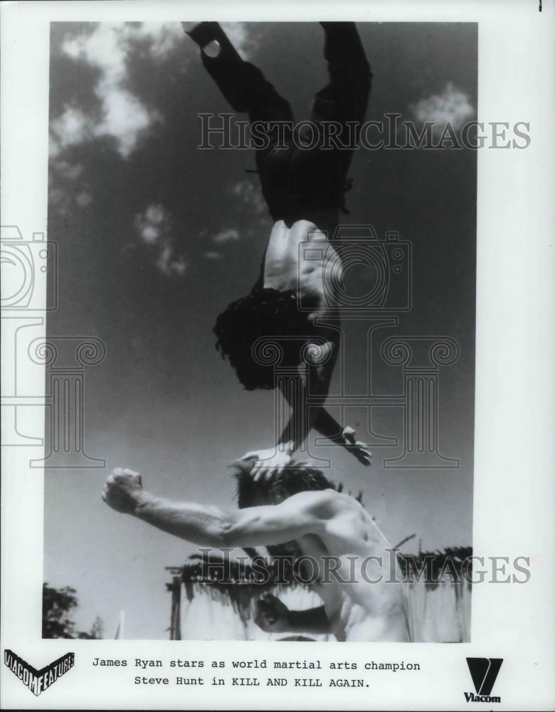 1991 Press Photo James Ryan in Kill &amp; Kill Again - cvp18818 - Historic Images