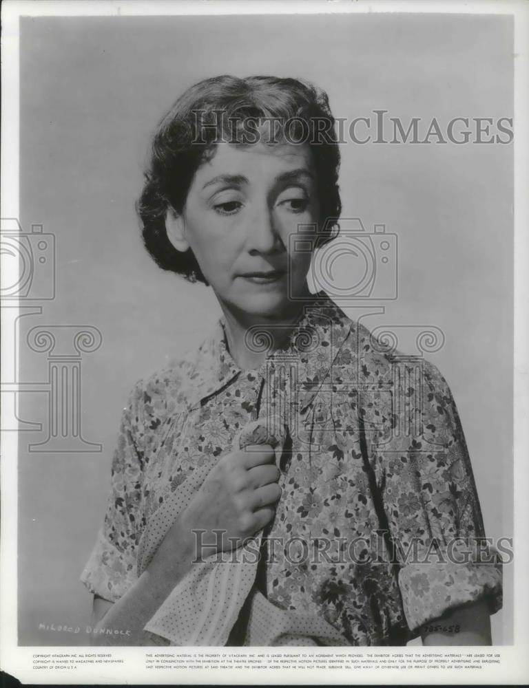 1953 Press Photo Mildred Dunnock Actress - cvp04031 - Historic Images