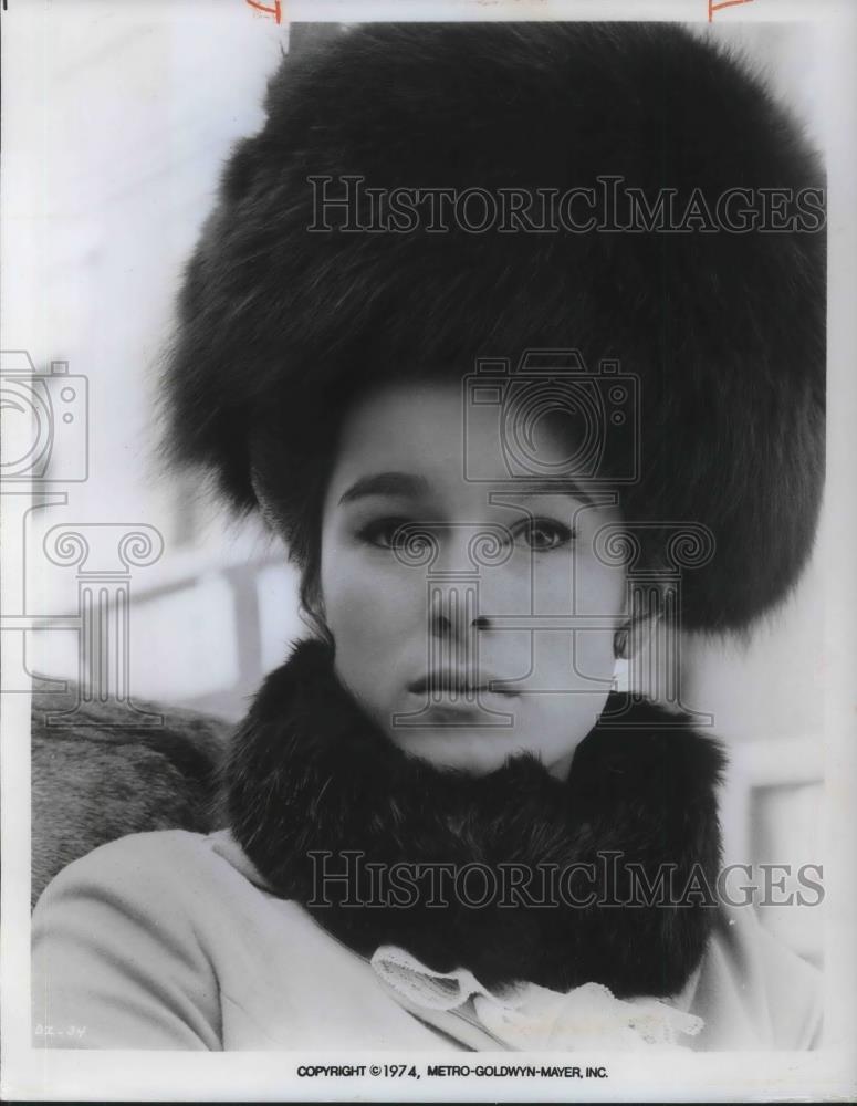 1974 Press Photo Geraldine Chaplin in Doctor Zhivage - cvp07012 - Historic Images