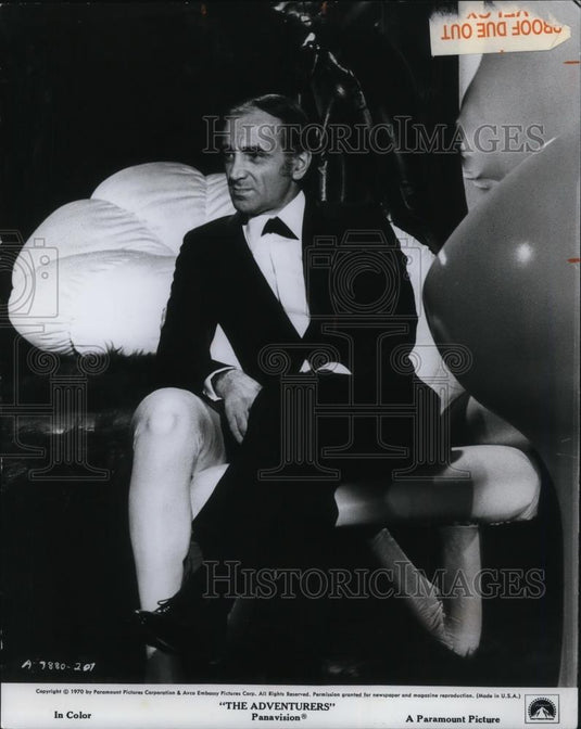 1977 Press Photo Aznavour Charles in The Adventurers - cvp15496 - Historic Images