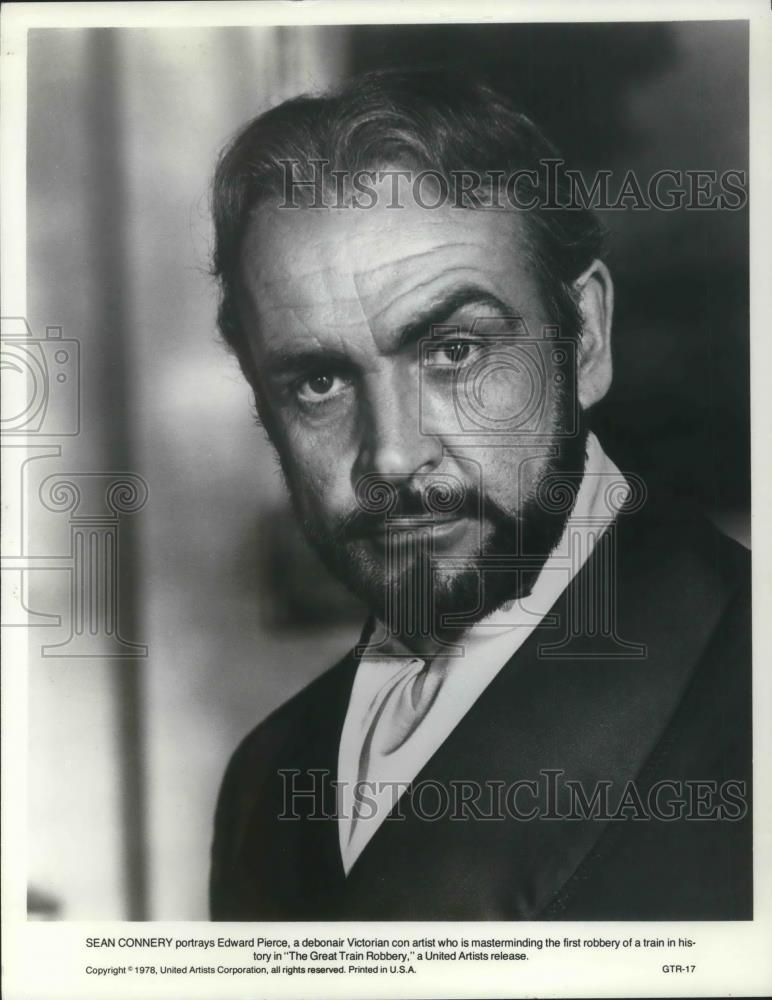 1979 Press Photo Sean Connery in The Great Train Robbery - cvp02356 - Historic Images