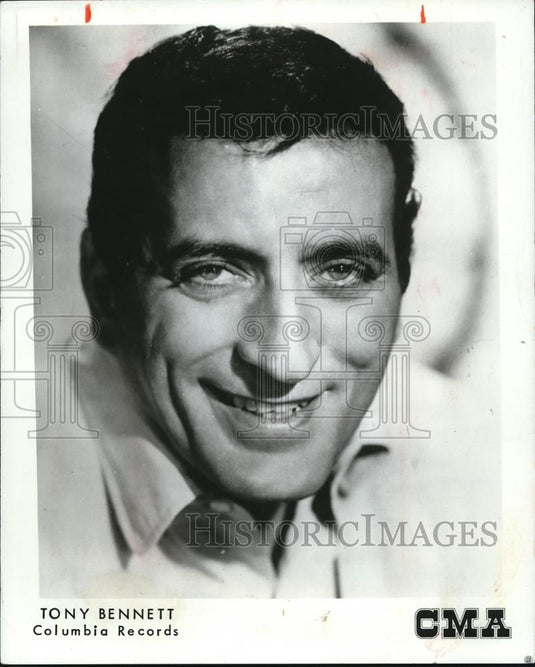 1970 Press Photo Tony Bennett Pop Jazz Easy Listening Singer - Historic Images